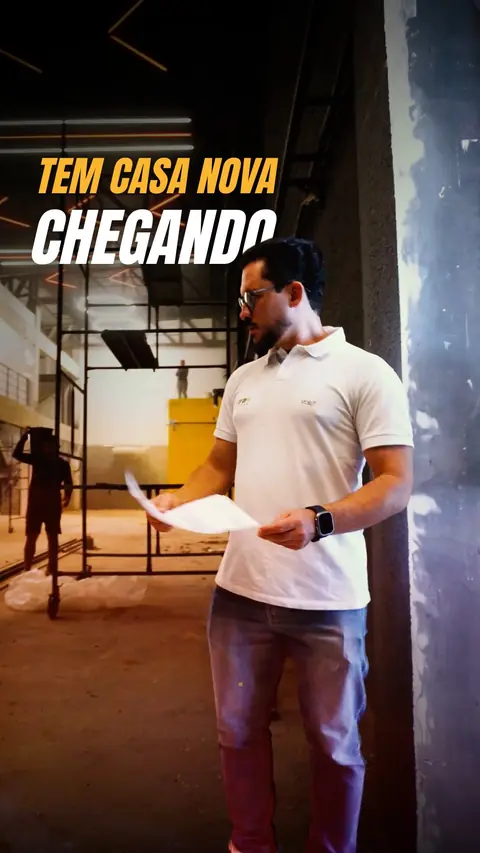Tem casa nova chegando